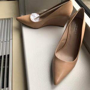 Carvela Kurt Geiger Nude Leather Pumps